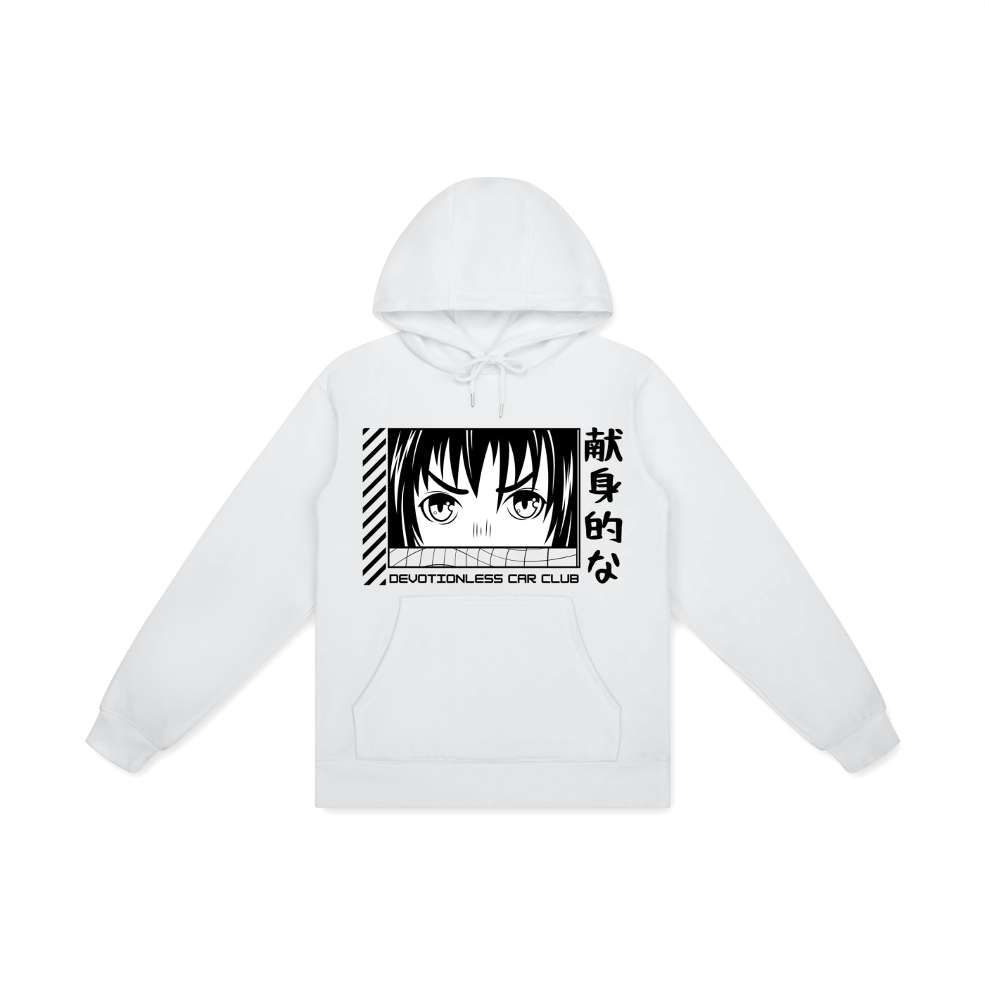 kawaii drift style hoodie